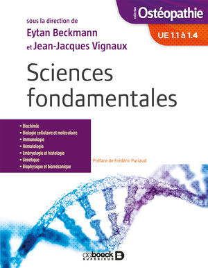 Sciences fondamentales UE 1.1 à 1.4