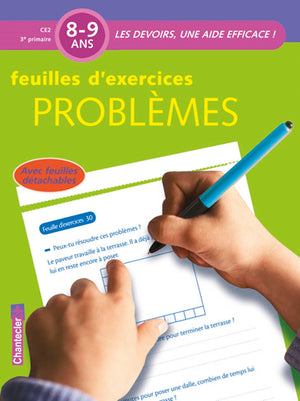 Devoirs - Feuilles d'exercices problèmes (8-9 ans)