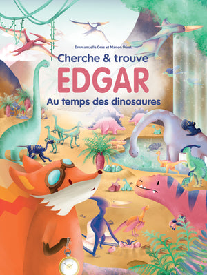 Cherche & trouve Edgar Au temps des dinosaures