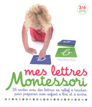 Mes lettres Montessori - 3/6 ans