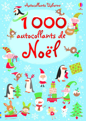 1000 autocollants de Noël