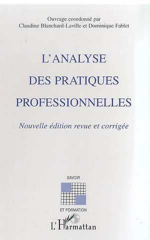 L'analyse des pratiques professionnelles