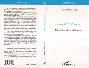 Le rôle de l'éducateur: Éducation et psychanalyse