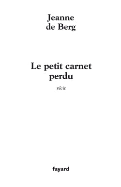 Le petit carnet perdu