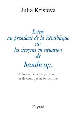 Lettre au président de la République sur les citoyens en situation de handicap