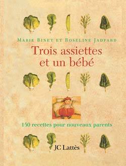 Trois assiettes et un bébé