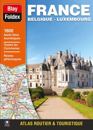 ATLAS ROUTIER FRANCE BELGIQUE LUXEMBOURG - LUXE