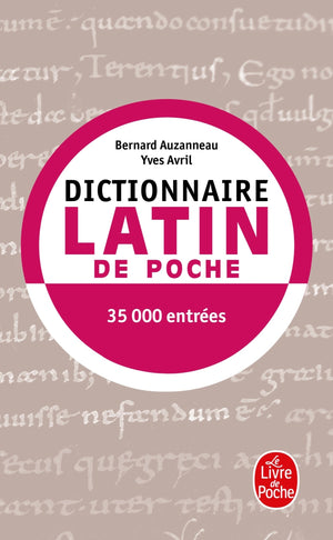 Dictionnaire de latin de poche