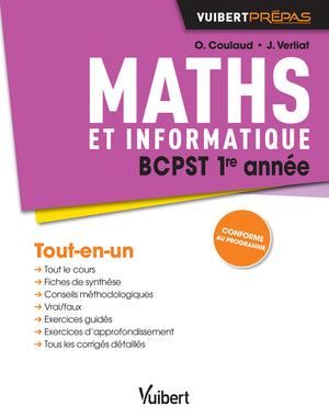 Maths BCPST 1re année: Cours, synthèse et exercices corrigés