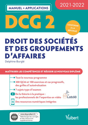 DCG 2 - Droit des sociétés et des groupements d'affaires