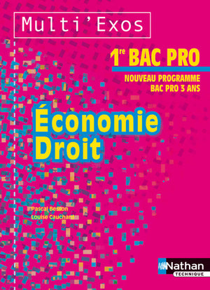 Economie et Droit 1re Bac Pro