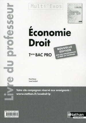 Economie-droit Term Bac pro