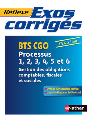 Exos corrigés - Processus 1, 2, 3, 4, 5 et 6 - BTS CGO