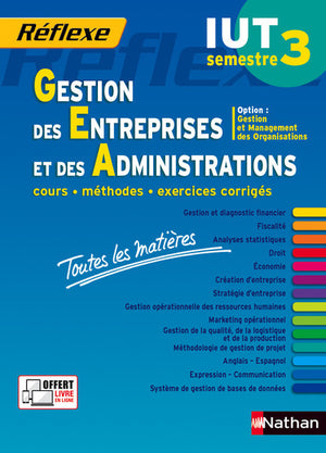 Gestion des entreprises et des administrations - S3 - Option GMO