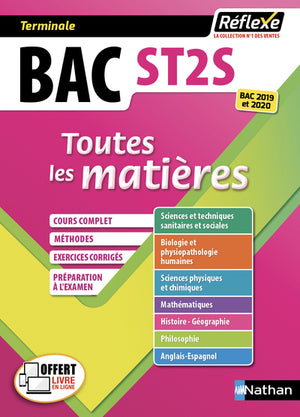 Toutes les matières Bac ST2S - Sciences et technologies de la santé et du social - Tle - Bac (05)