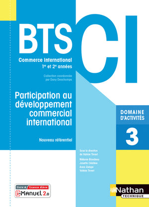 Domaine d'activités 3 - Participation au développement commercial international - BTS CI 1re et 2ème années