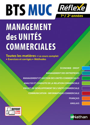 Toutes les matières - Management des Unités Commerciales BTS MUC