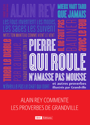 Pierre qui roule n'amasse pas mousse et autres proverbes