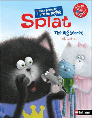 Splat - The Big Secret - Album en anglais - Dès 5 ans