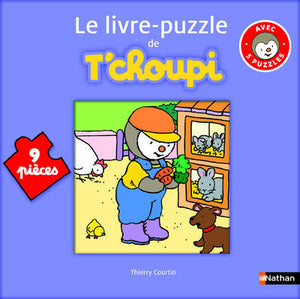 Le livre puzzle de T'choupi