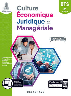 Culture économique, juridique et managériale (CEJM) 2e année BTS SAM, GPME, NDRC