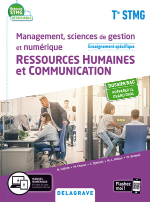 Management, Sciences de gestion et numérique - Ressources Humaines et communication enseignement spécifique Tle STMG (2020) - Pochette élève