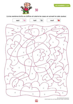 Coloriages magiques avec les nombres