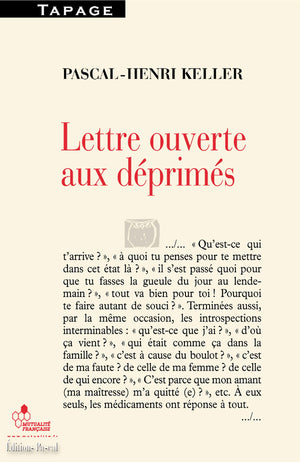 Lettre ouverte aux déprimés