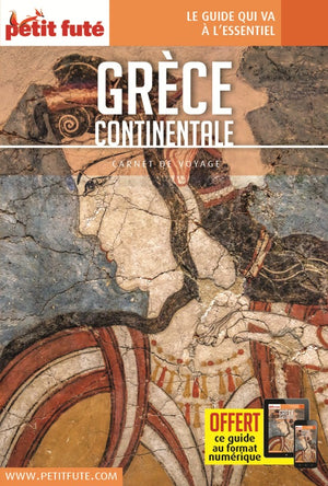 Guide Grèce continentale 2023 Carnet Petit Futé