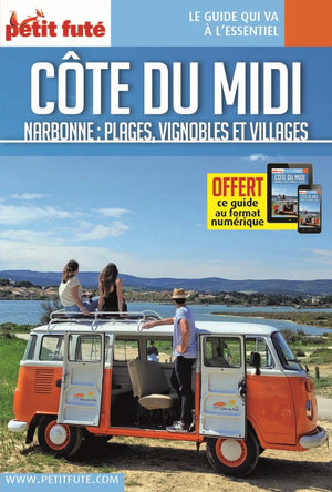 Guide côte du Midi 2022 Carnet Petit Futé