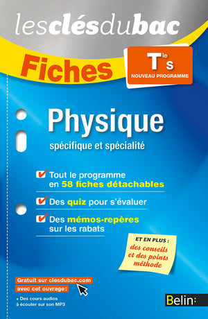 Physique TLE S OB+SPE - Les Clés du Bac