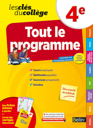 Cls du collge - Tout le programme 4e