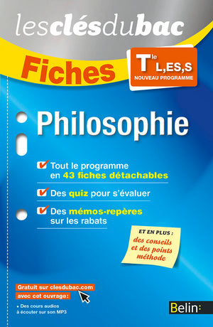 Philosophie TLES - Les Clés du Bac