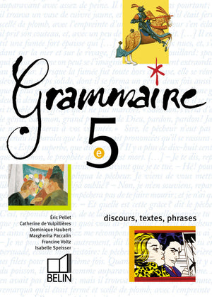 Grammaire - 5e: Manuel élève