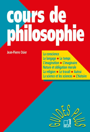 Cours de philosophie