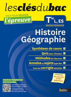 Cls du Bac - Histoire Gographie Tle L ES S - Russir l'preuve