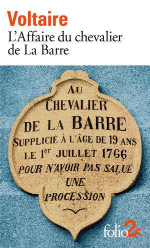 L'Affaire du chevalier de La Barre/ L'Affaire Lally