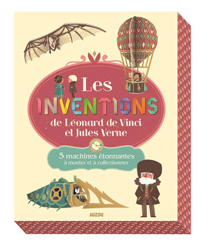 Les inventions de Léonard de Vinci et de Jules Verne