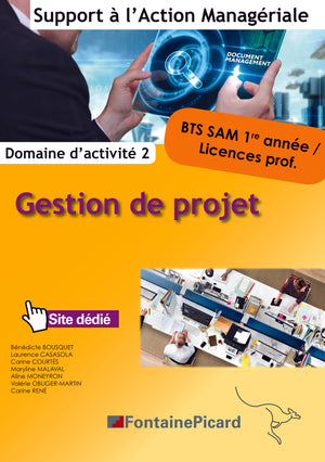 Gestion de projet BTS SAM 1re année / licences pro: Domaine d'activité 2