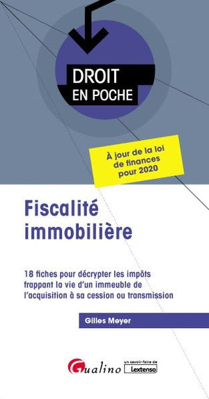 Fiscalité immobilière