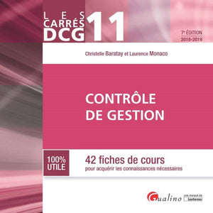 DCG 11 - Contrôle de gestion