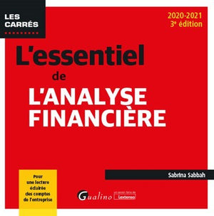 L'essentiel de l'analyse financière