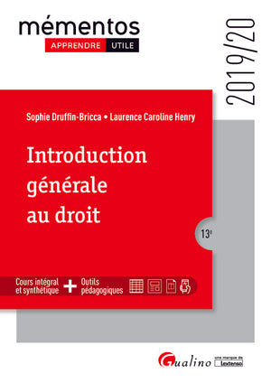 Introduction générale au droit