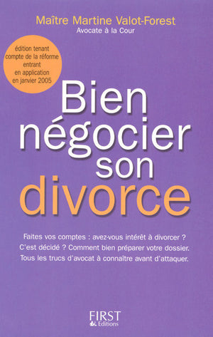 Bien négocier son divorce