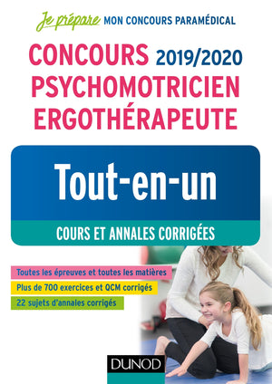 Concours 2019/2020 Psychomotricien Ergothérapeute - Tout-en-un