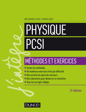 Physique Méthodes et exercices PCSI