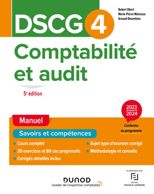 DSCG 4 - Comptabilité et audit