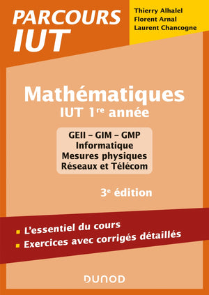 Mathématiques IUT 1re année