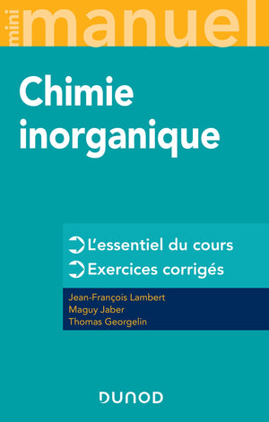 Mini manuel de Chimie inorganique