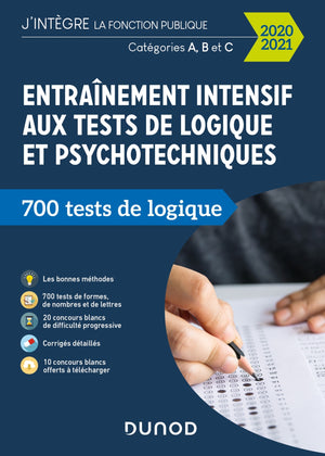 Entraînement intensif aux tests de logique et psychotechniques